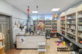 Budynek z dwupoziomowym mieszkaniem i lokalem